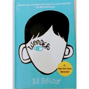 Wonder by R.J. Palacio #1 New York Times Best Seller Hardcover